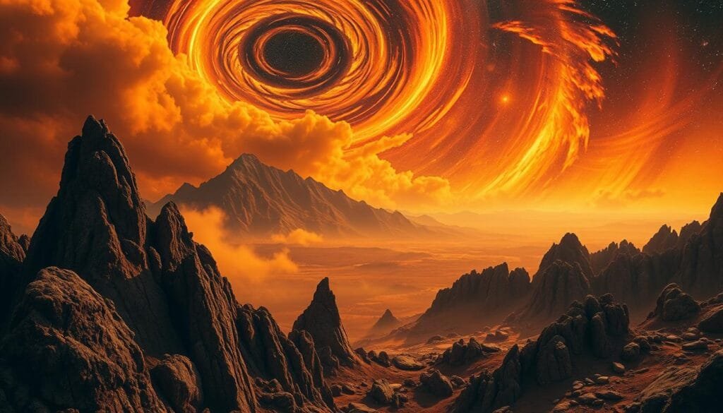cosmic terracotta color palette